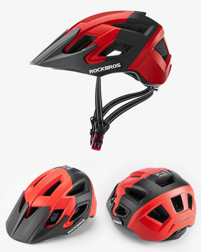 ROCKBROS Electric Bicycle Helmet Men Women Breathable Shockproof MTB Road Bike Safety Helmet Cycling Aero Helmet Bike Equipment