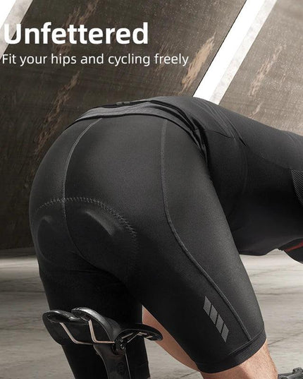 ROCKBROS Summer Cycling Shorts Breathable Bicycle Shorts Tights MTB Road Sport Bike Trousers Shockproof Sponge Pad Bike Shorts