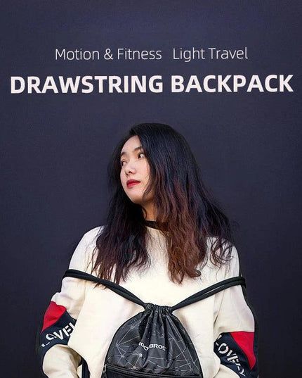 ROCKBROS Men Women Gym Bag Drawstring High Capacity Backpack Outdoor Sports Training Cycling Storage Bag Multipurpose Yoga Bag