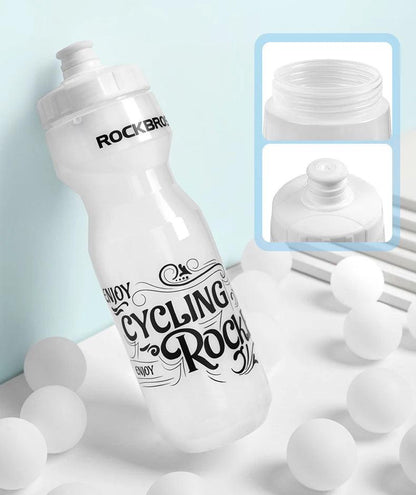 ROCKBROS Bicycle Bottle Mountain Bike Water Drink Bottle Outdoor Sports Plastic Portable Large Capacity Cycling Water Bottle