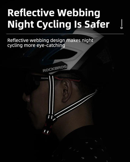 ROCKBROS Bicycle Helmet LED Light Rechargeable Cycling Helmet Mountain Road Bike Helmet Sport Safe Hat For Man Cycling Equipment
