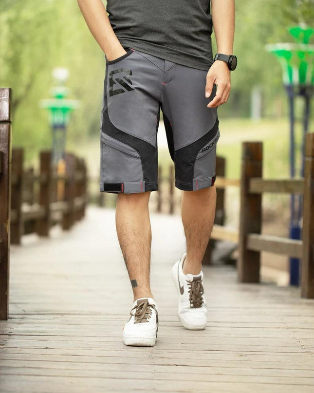 ROCKBROS 4D Women's Men's Shorts 2 In 1 With Separable Underwear Shorts Bike Shorts Climbing Running Bicycle Pants Cycling Trous