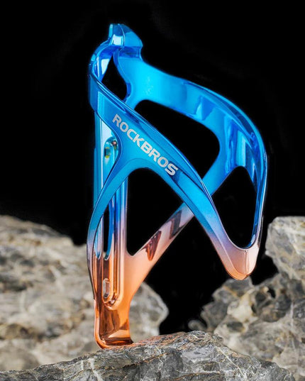 ROCKBROS MTB Bike PC Bottle Cage Toughness Integrally Molded Electroplating Ductility Bottle Holder 3 Colors Bicycle Accessories