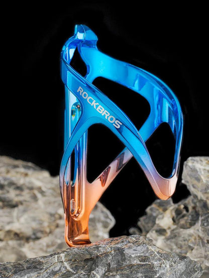 ROCKBROS MTB Bike PC Bottle Cage Toughness Integrally Molded Electroplating Ductility Bottle Holder 3 Colors Bicycle Accessories