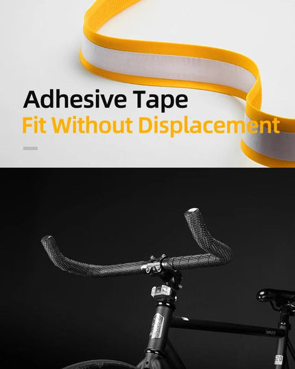 ROCKBROS Cycling Handle Belt Bike Bicycle Cork Sport Handlebar Bandage Wrap Bent Bar EVA Tape+2 Bar Plug Bicycle Accessories