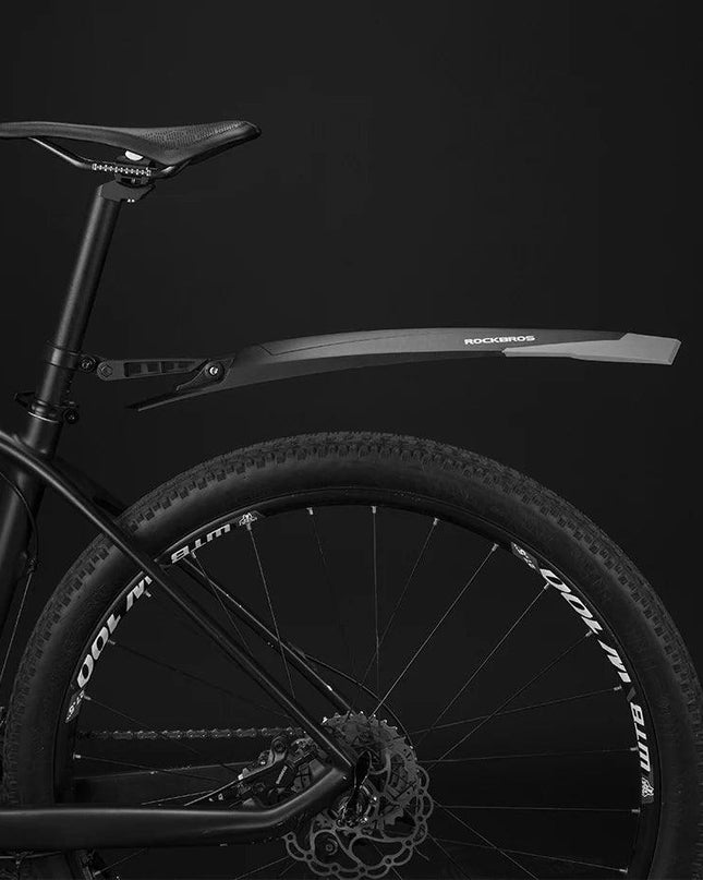 ROCKBROS Fender Mtb Rubber Tail Soft MTB Bike MTB Bike Widen Front Rear Mudguard Adjust Any Angle Fender Bike Accessories