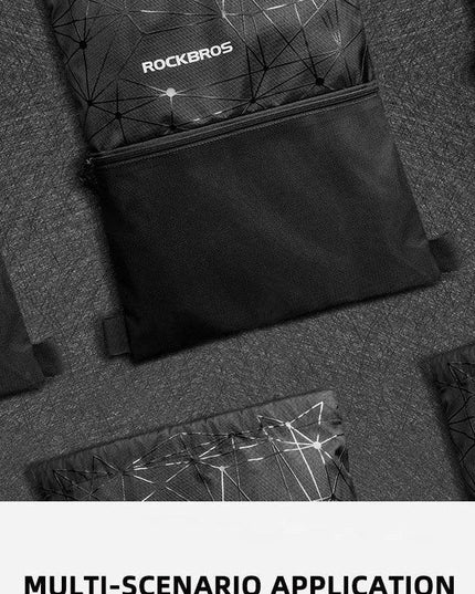 ROCKBROS Men Women Gym Bag Drawstring High Capacity Backpack Outdoor Sports Training Cycling Storage Bag Multipurpose Yoga Bag