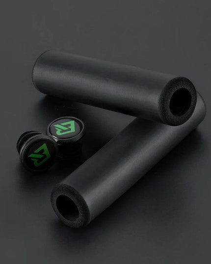ROCKBROS Bicycle Grips MTB Silicone Sponge Handlebar Grips Anti-skid Shock-absorbing Soft Bike Grips Ultraight Cycling Handlebar
