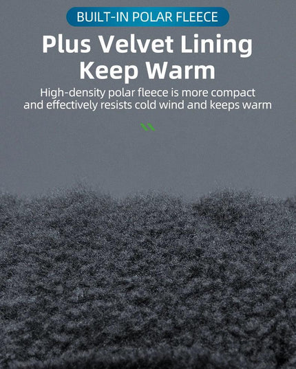 ROCKBROS Winter Bicycle Gloves Touch Screen Thermal Fleece Climbing Skiing Bike Gloves Men Women Windproof Warm Cycling Gloves