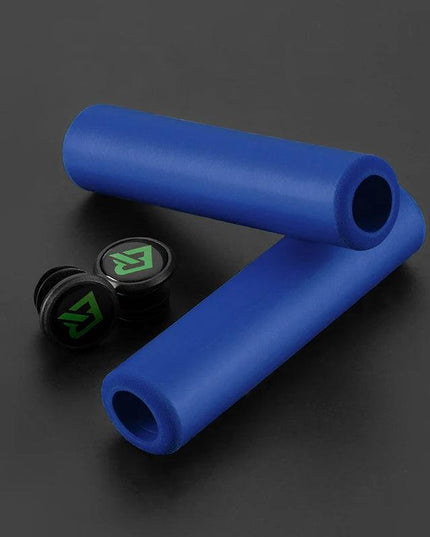 ROCKBROS Bicycle Grips MTB Silicone Sponge Handlebar Grips Anti-skid Shock-absorbing Soft Bike Grips Ultraight Cycling Handlebar