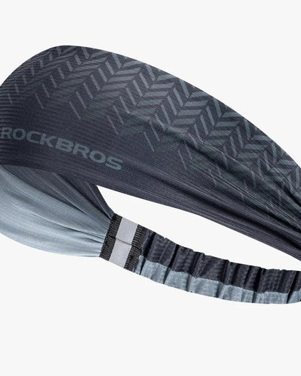ROCKBROS Sport Headband Cycling Running Sweatband Fitness Yoga Gym Headscarf Sweat Hair Band Bandage Men Women Elastic Head Band