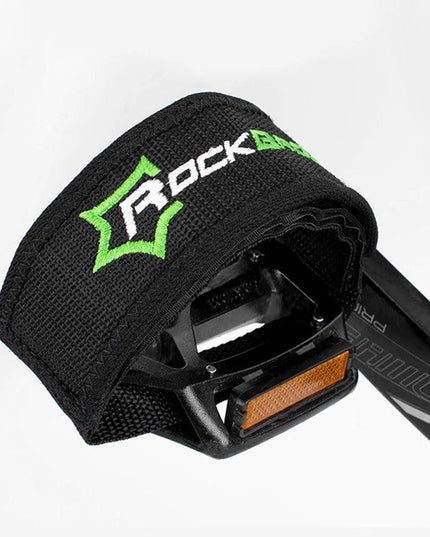 ROCKBROS Bike Pedal Cover Cycling Pedal Foot Strap Ultralight Anti-slip Pedal Belt High Strength Double-side Bicycle Accessories