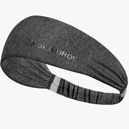 ROCKBROS Sport Headband Cycling Running Sweatband Fitness Yoga Gym Headscarf Sweat Hair Band Bandage Men Women Elastic Head Band