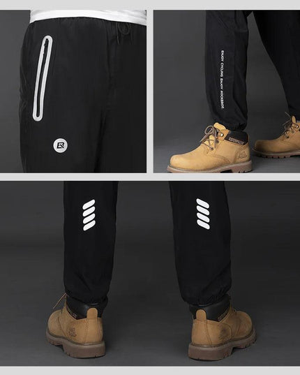 ROCKBROS Cycling Pants Waterproof Men Women Breathable Trousers Bike Pants Anti-sweat Clothings Elastic Sport Fitness Bike Pants