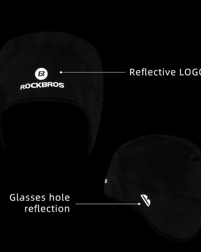 ROCKBROS Cycling Cap Winter Caps Keep warm Cap Bandana Sports Ski Running Headband Windproof Bicycle Cap Men Riding Head Cap