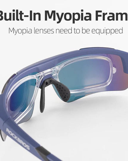ROCKBROS Cycling Men's Glasses Polarized Cycling Glasses Sports MTB Bike Glasses Women Outdoor Sunglasses Cycling Eyewear Goggle
