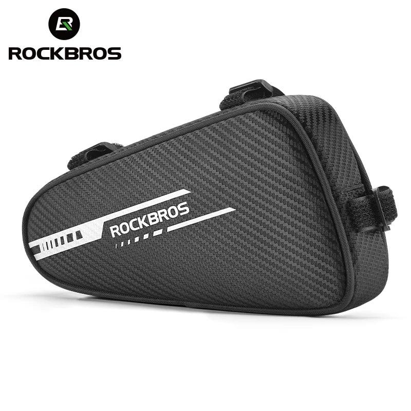 ROCKBROS 1.2LBicycle Bag Side Pockets Twill ToxturoTube Triangle Bag Ride Without Touch Lengs Reflective Bag Bike Accessories