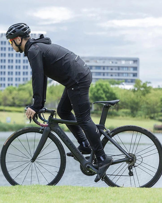 ROCKBROS Men's Cycling Clothing Sets Spring Autumn Breathable Cycling Jacket Comfortable Thin Unisex Outdoor Sport Suit EUR Size