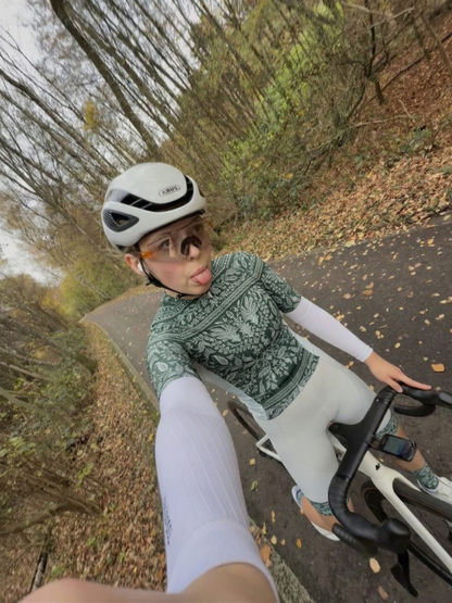 ROCKBROS Women's Earth Day Limited Forest Border Pro Bib Shorts