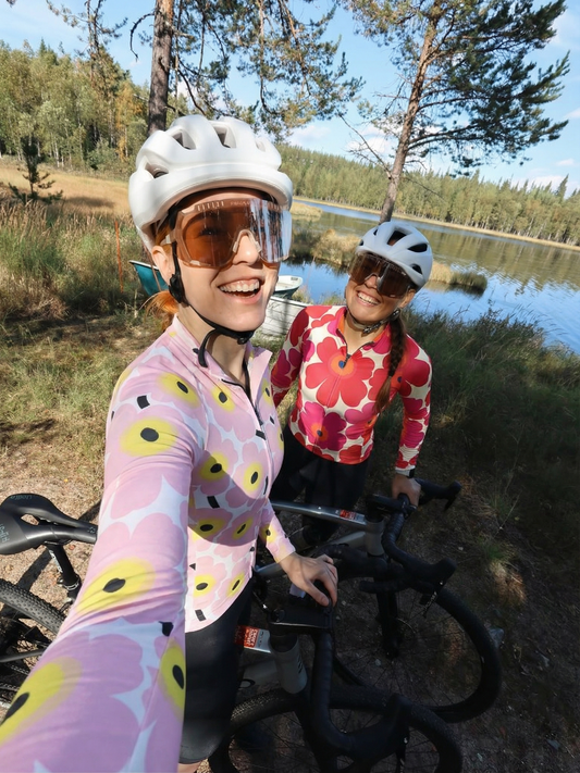 ROCKBROS Pop-Flora Patterned Performance Cycling Socks