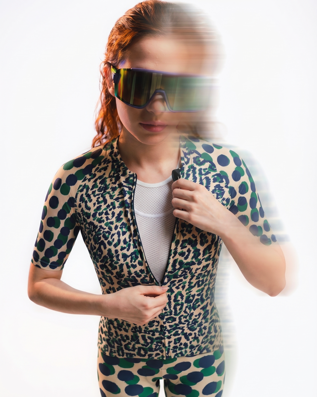 ROCKBROS Jungle Phantom Cheetah Performance Cycling Socks