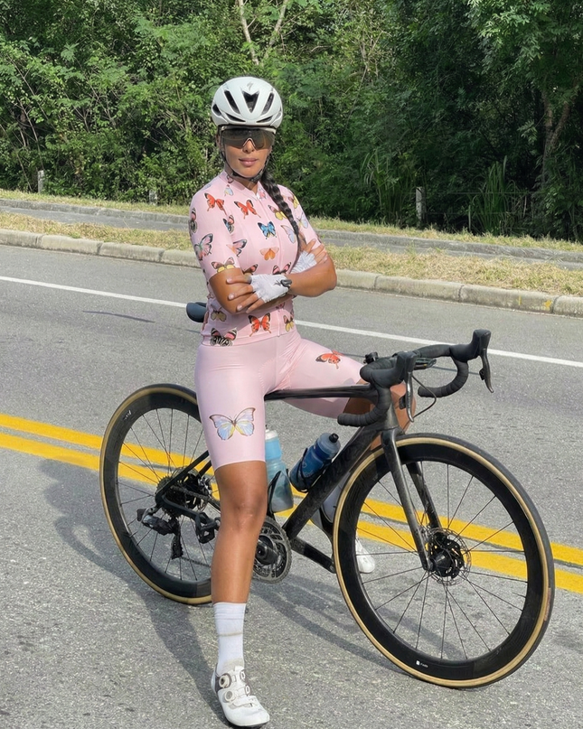 ROCKBROS Women's Spring Chrysalis All-Weather Romantic Butterfly Pro Jersey