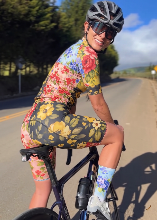 ROCKBROS Women's Heirloom Patchwork Artistic Pro Jersey
