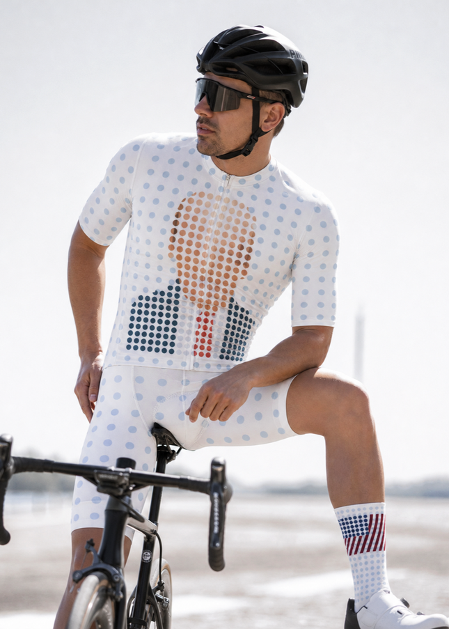 ROCKBROS Men's Ethereal Gradient Pro Bib Shorts