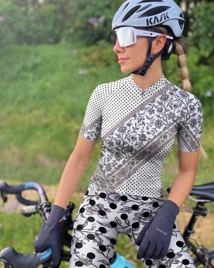 ROCKBROS Women's Midnight Rose Maximalist Pro Jersey