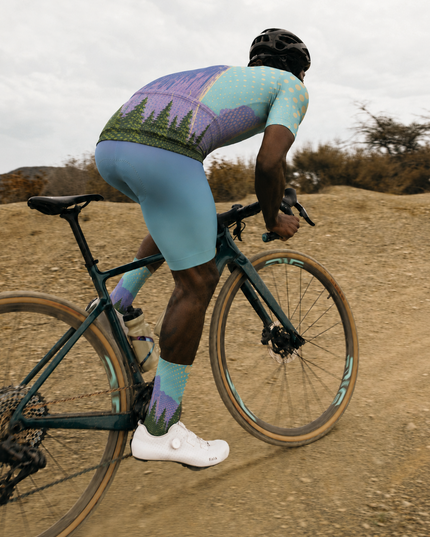 ROCKBROS Men's Yosemite Misty-Forest Pro Cycle Shorts