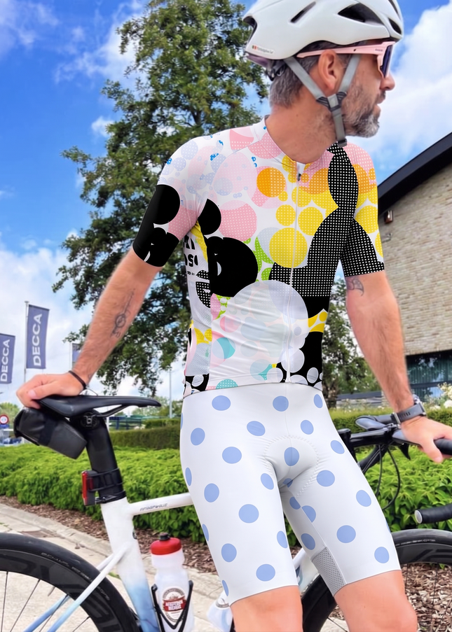 ROCKBROS Men's Surreal Bubble Collage Pro Aero Set