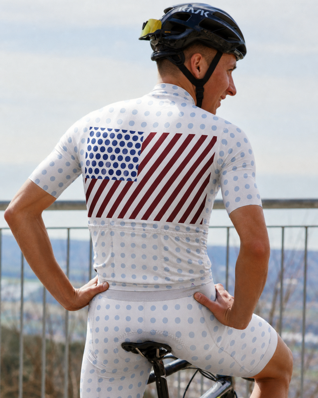 ROCKBROS Men's Ethereal Gradient Pro Bib Shorts