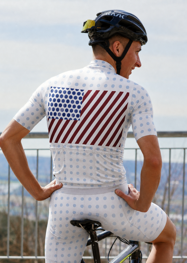 ROCKBROS Men's Ethereal Gradient Pro Bib Shorts