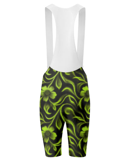 ROCKBROS Men's Graphic Ornamental Print  Cycling Bib Shorts