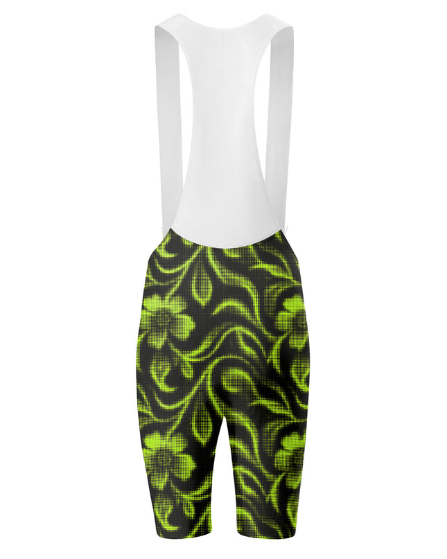 ROCKBROS Men's Graphic Ornamental Print  Cycling Bib Shorts