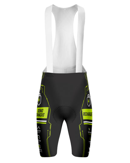 ROCKBROS Men's Tech Circuit Print Cycling Bib Shorts