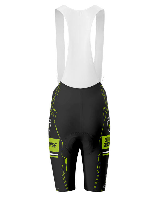 ROCKBROS Men's Tech Circuit Print Cycling Bib Shorts
