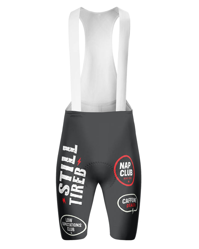 ROCKBROS Men's "Still Tired" Graphic Cycling Bib Shorts