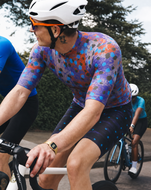 ROCKBROS Men's Galactic Ink Premium Ergo Cycling Bibs