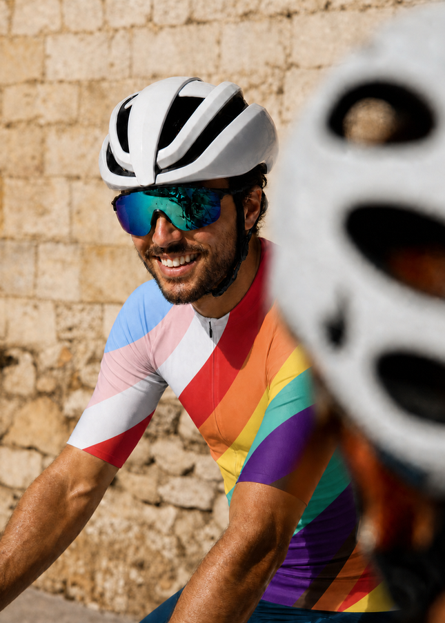 ROCKBROS Men's Dynamic Chroma Stripe Pro Aero Jersey