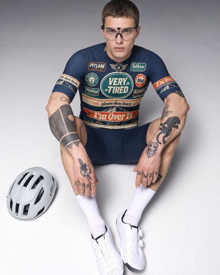 ROCKBROS Men's Solid Navy Cycling Shorts