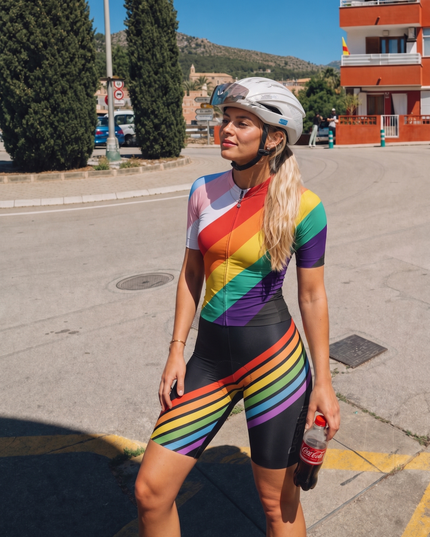 ROCKBROS Women's Radiant Velocity Stripe Cycling Shorts