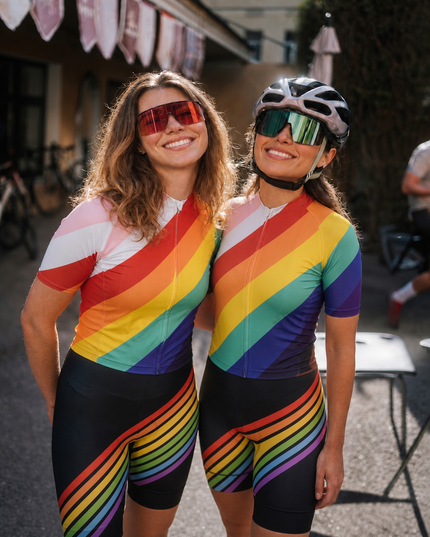 ROCKBROS Women's Radiant Velocity Stripe Cycling Shorts