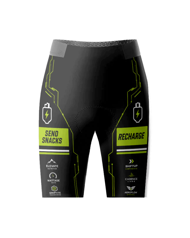 ROCKBROS Men's Tech Circuit Print Cycling Shorts
