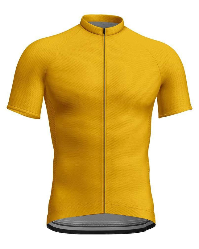 Men's Classic Solid Cycling Jersey