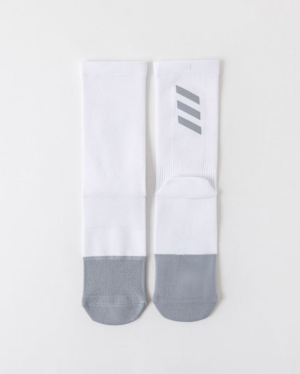 One Size Reflective Striped Cycling Socks