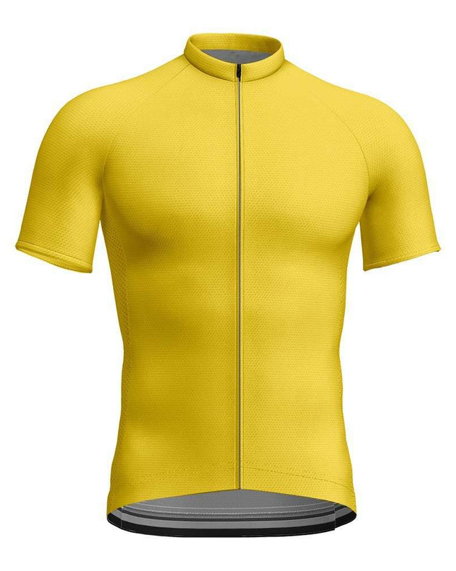Men's Classic Solid Cycling Jersey