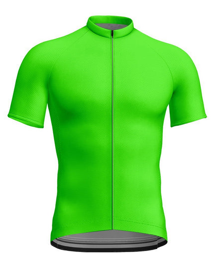 Men's Classic Solid Cycling Jersey