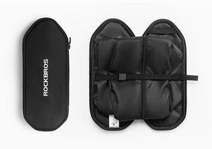 ROCKBROS Multifunctional Rear Seat Bag Universal Saddle Bag Back Rack 5L Capacity Seat Bag Expandable Cycling Luggage Trunk Bags