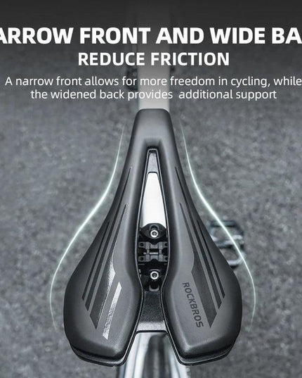 ROCKBROS Bicycle Saddle Ultralight Hollow Comfortable Saddle Breathable MTB Road bike Shockproof Sports Cycling Seat Lightweight